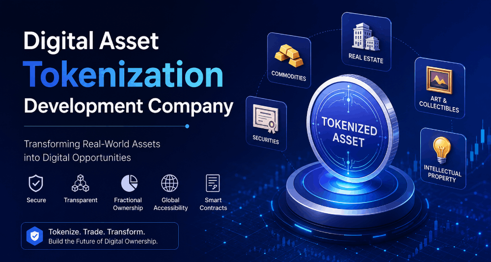 Digital Asset Tokenization Development Company: Transforming Real-World Assets Into Digital Opportun