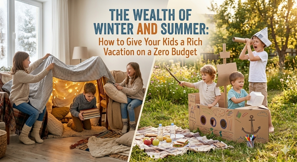 The Wealth of Winter and Summer: How to Give Your Kids a Rich Vacation on a Zero Budget