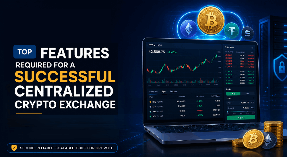 Top Features Required for a Successful Centralized Crypto Exchange
