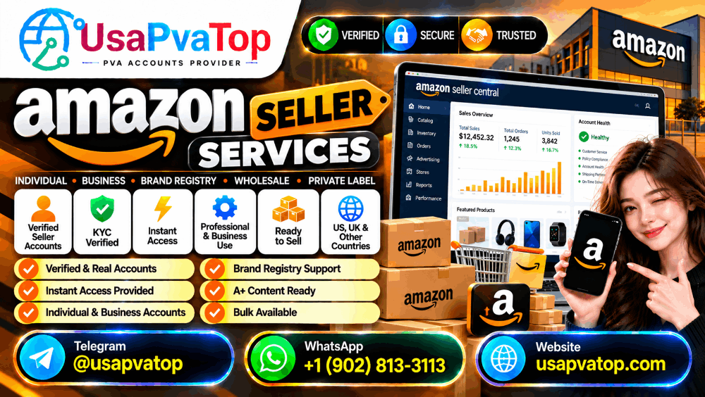 Best 85 Places to Find Buy Verified Amazon Seller Accounts with Quick Setup
