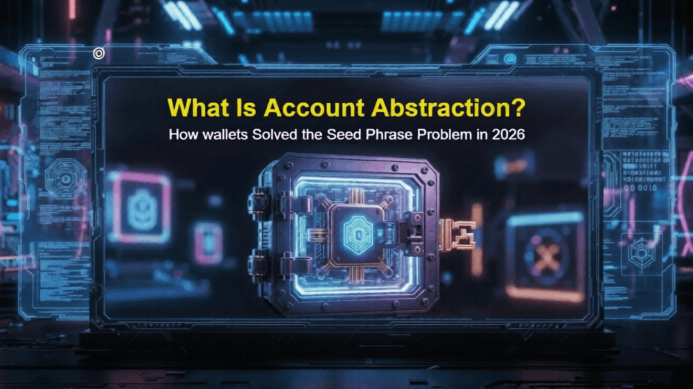 What Is Account Abstraction? How Wallets Solved the Seed Phrase Problem in 2026