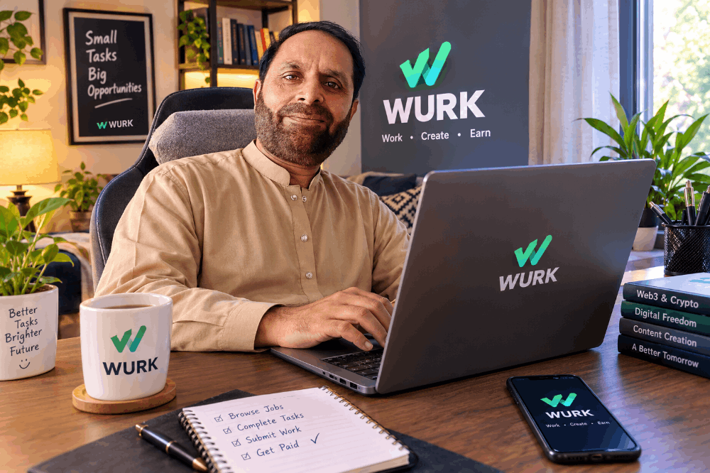 WURK.fun: Turning Online Tasks Into Real Opportunities.