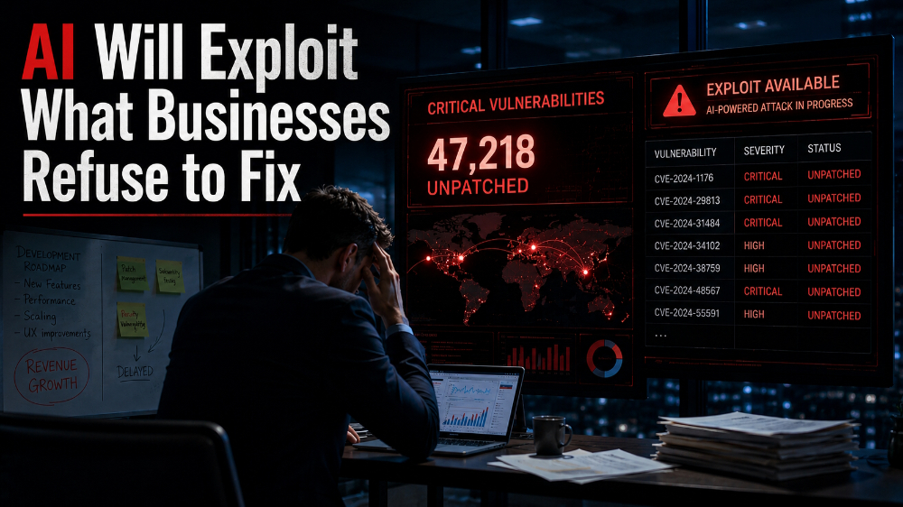 AI Will Exploit What Businesses Refuse to Fix