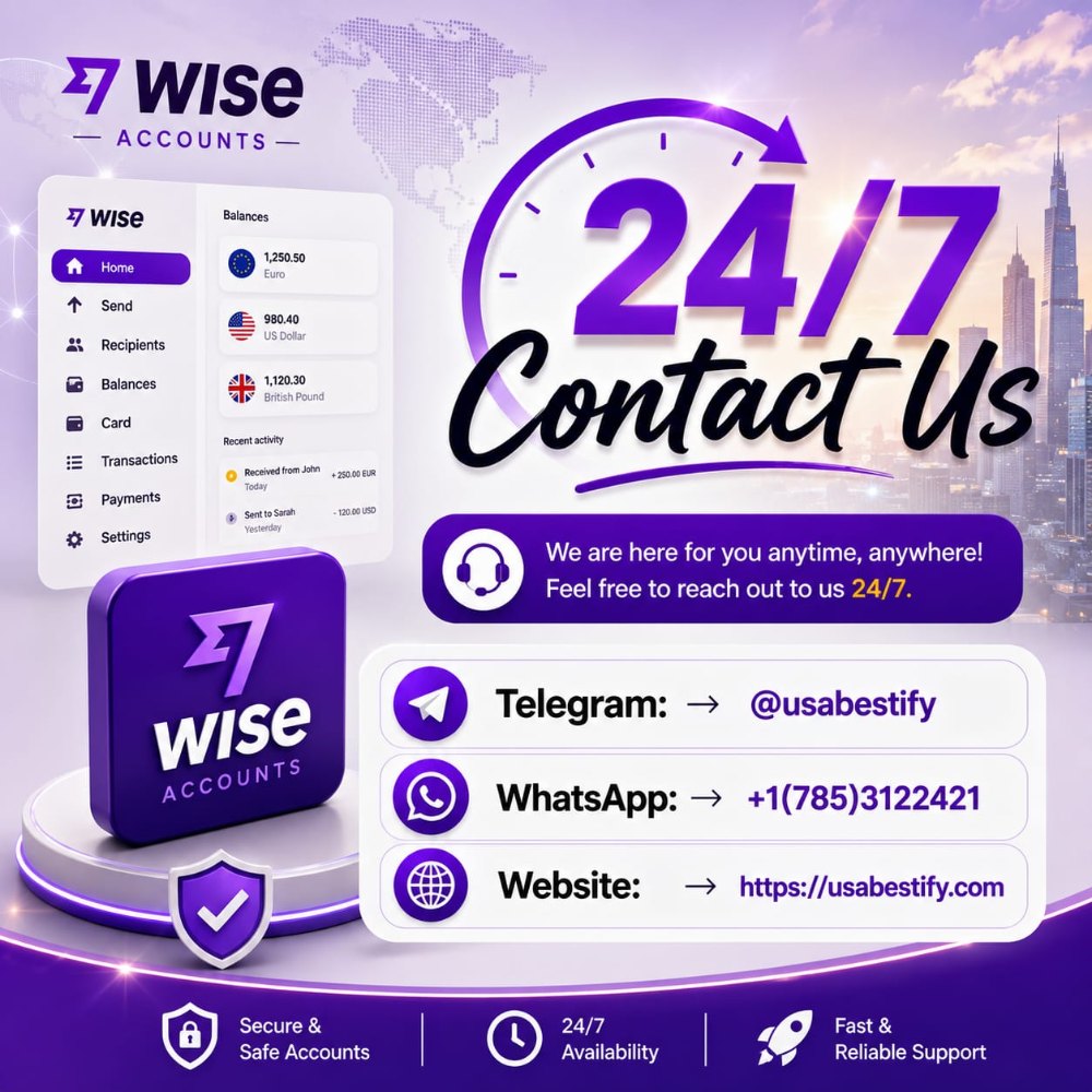 15.2 Top Location to Buy Verified Wise Accounts – Personal & Business USA UK