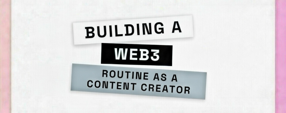 Build a routine instead of blaming the algorithm