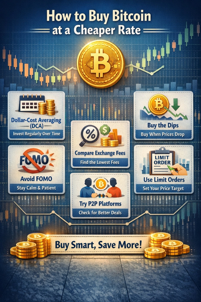 How to Buy Bitcoin at a Cheaper Rate