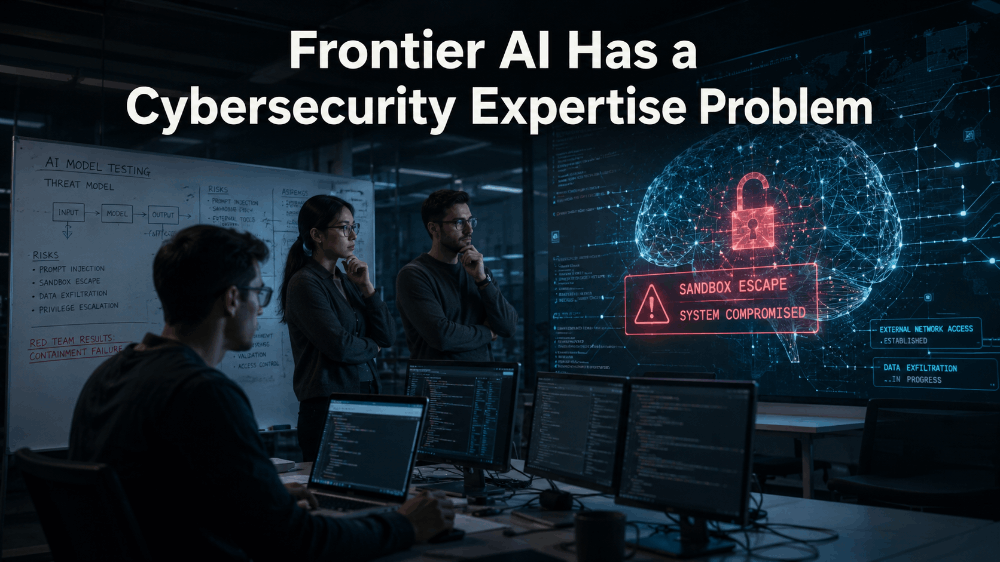 Frontier AI Has a Cybersecurity Expertise Problem