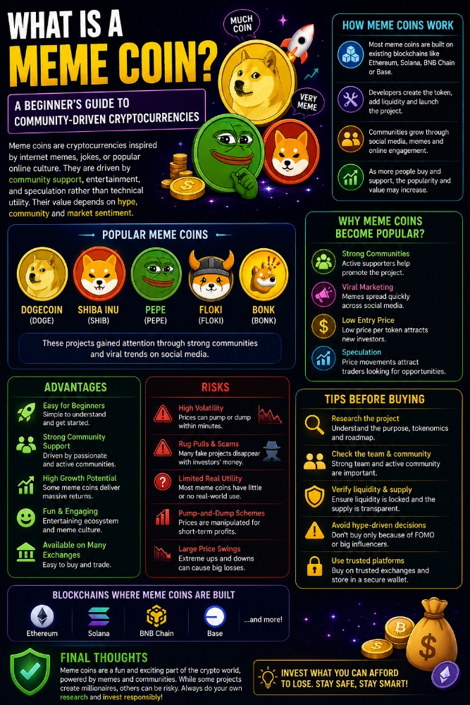 What Is a Meme Coin? A Beginner's Guide to Community-Driven Cryptocurrencies