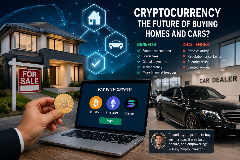 Could Crypto Make Buying a Home or Car Easier?