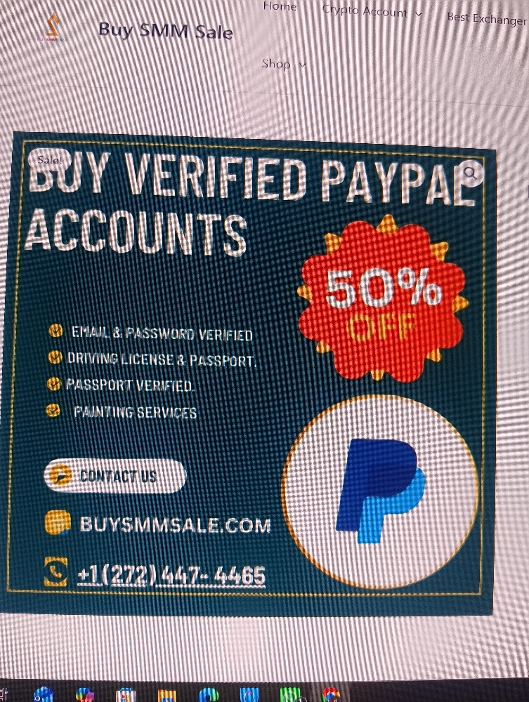 I need buy verified paypal accounts for sale