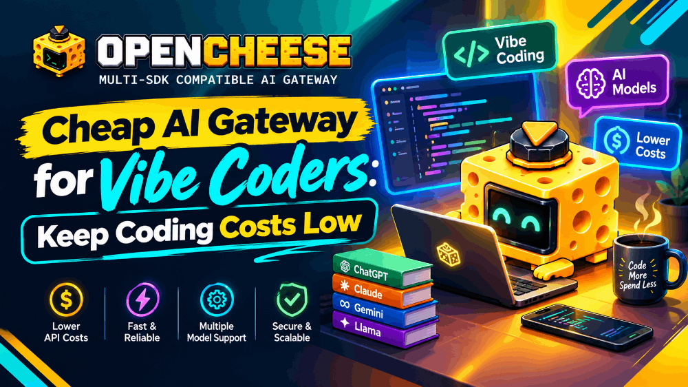 Cheap AI Gateway for Vibe Coders: How to Keep Your AI Coding Bill Under Control