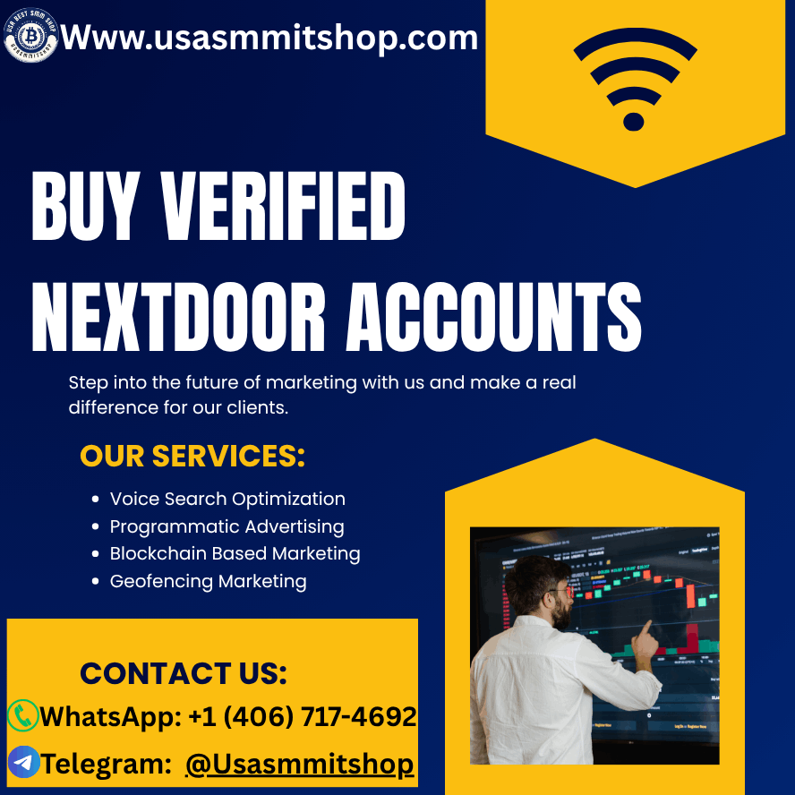 Buy Verified Nextdoor Accounts: Risks, Security Concerns, and Safer Alternatives