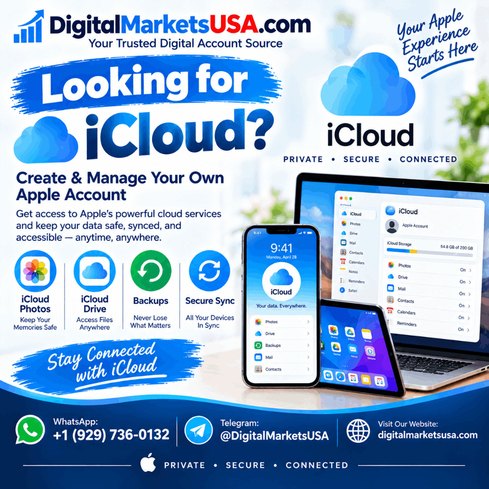 Best 17.4 Websites to Buy iCloud Email Accounts In Bulk