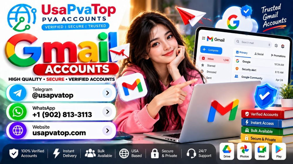 Top 33 Sites to Buy Old Gmail Accounts – Aged & PVA