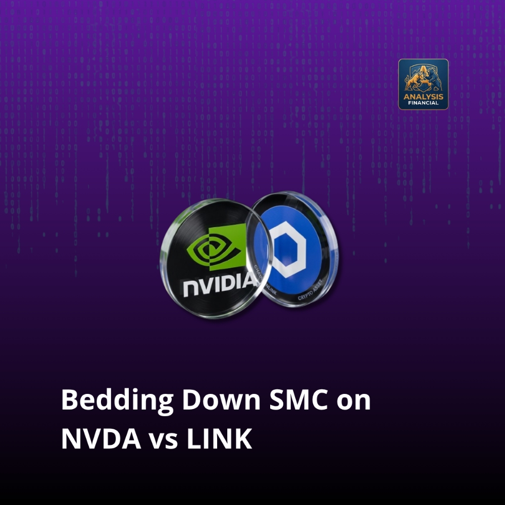 AI Hype vs Market Liquidity | An SMC Breakdown of NVDA & LINK
