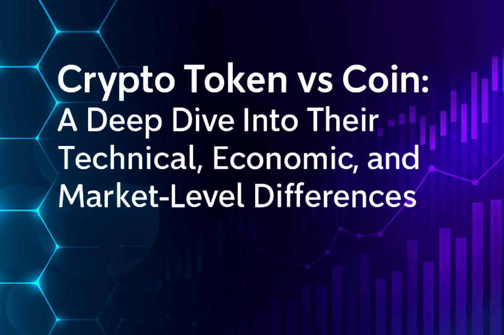 Crypto Token vs Coin: A Deep Dive Into Their Technical, Economic, and Market-Level Differences