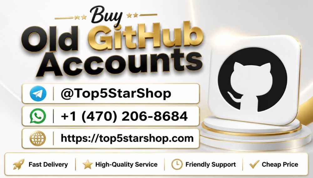 Top 8 Sites to Buy Old GitHub Accounts:(Aged, PVA & Bulk)