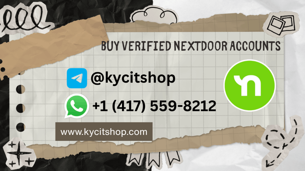 6 Best Websites for Buy Verified Nextdoor Accounts 2026