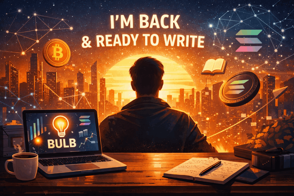 I’m back on Bulb — this time with consistency