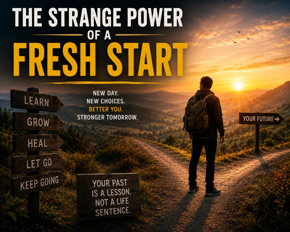 The Strange Power of a Fresh Start