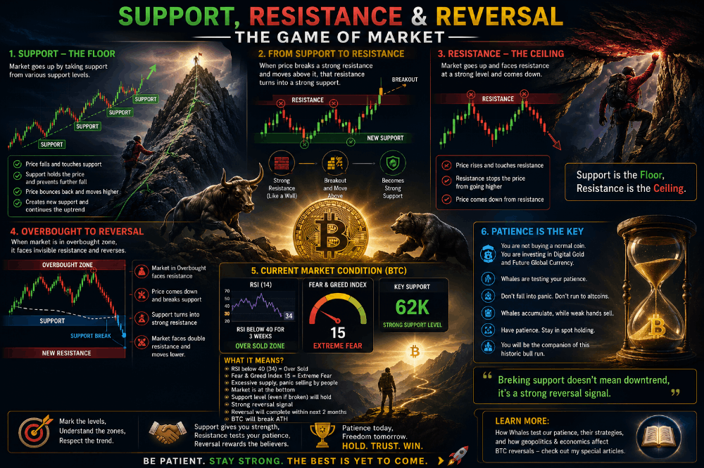 The Psychology of Support Broken: Why a BTC Drop is Actually a Hidden Bullish Signal