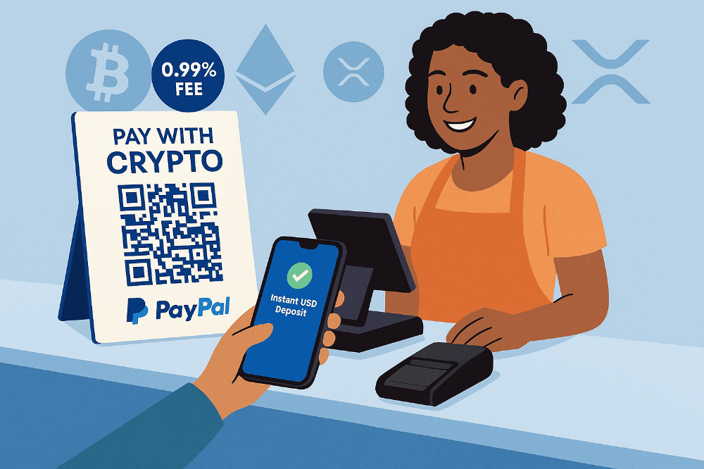 PayPal Unveils ‘Pay with Crypto’ for 100+ Tokens — Slash Merchant Fees by 90%!