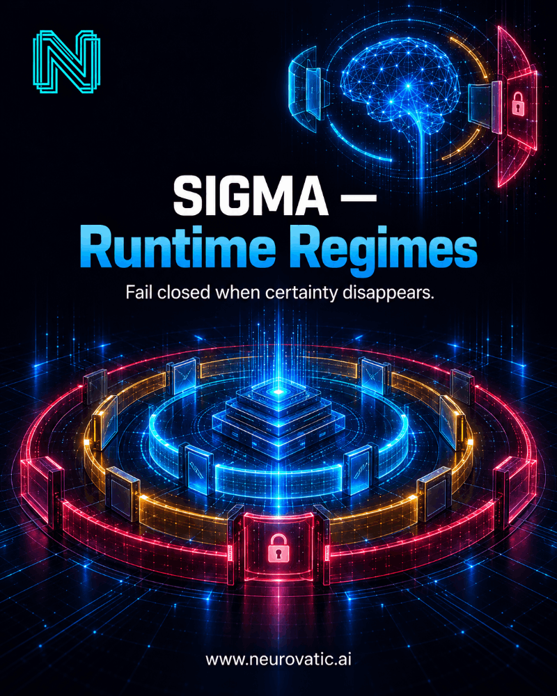 How SIGMA handles DEGRADED and CRITICAL runtime regimes
