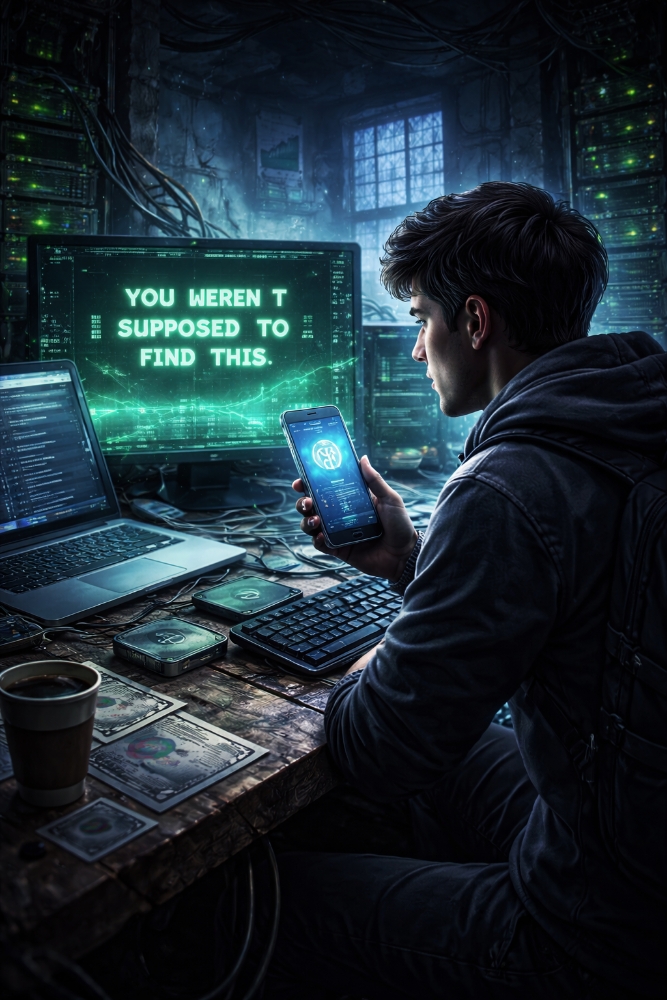 Mystery + Crypto + Sci-Fi (Tech Thriller)