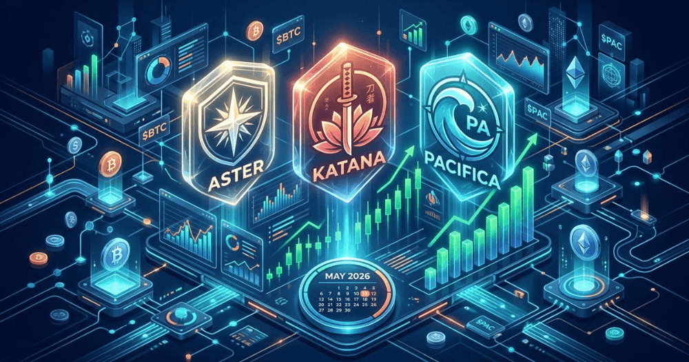 Top 3 Airdrops to Farm in May 2026: Aster, Katana, & Pacifica 🚀