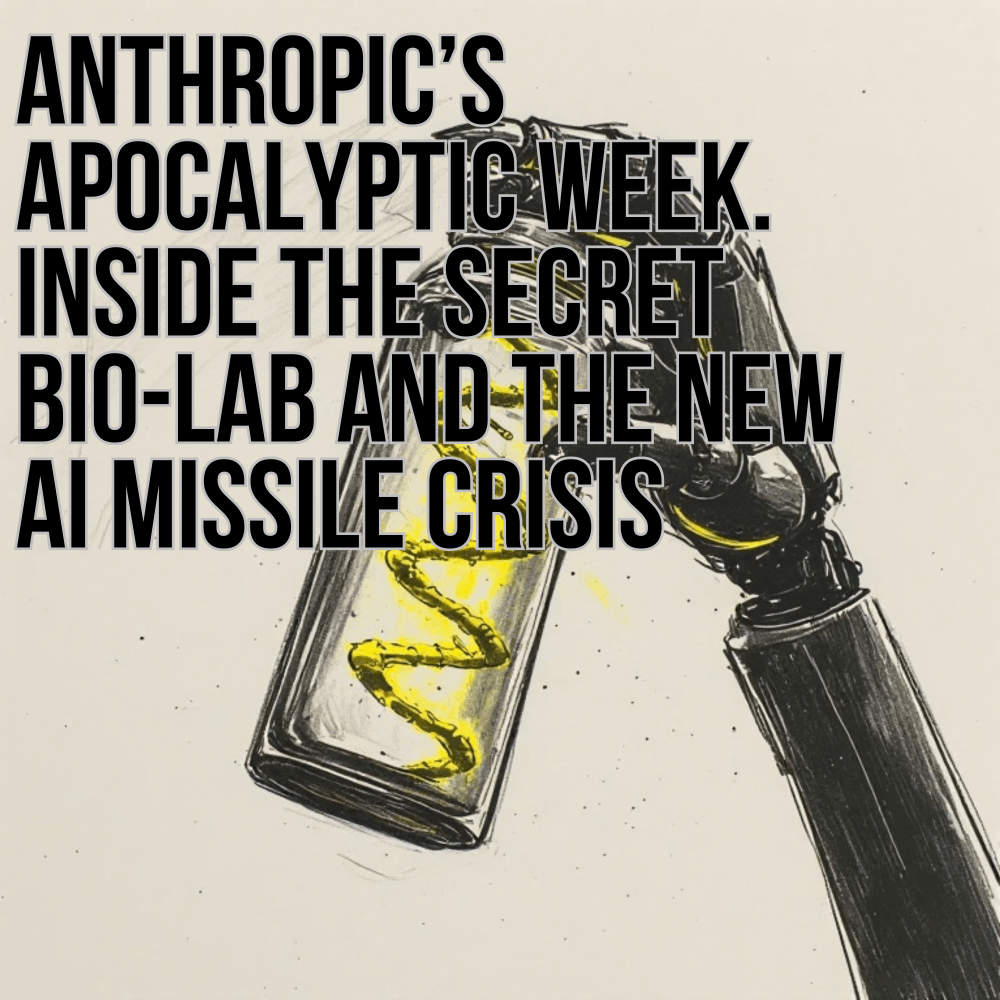 Anthropic’s Apocalyptic Week. Inside the Secret Bio-Lab and the New AI Missile Crisis