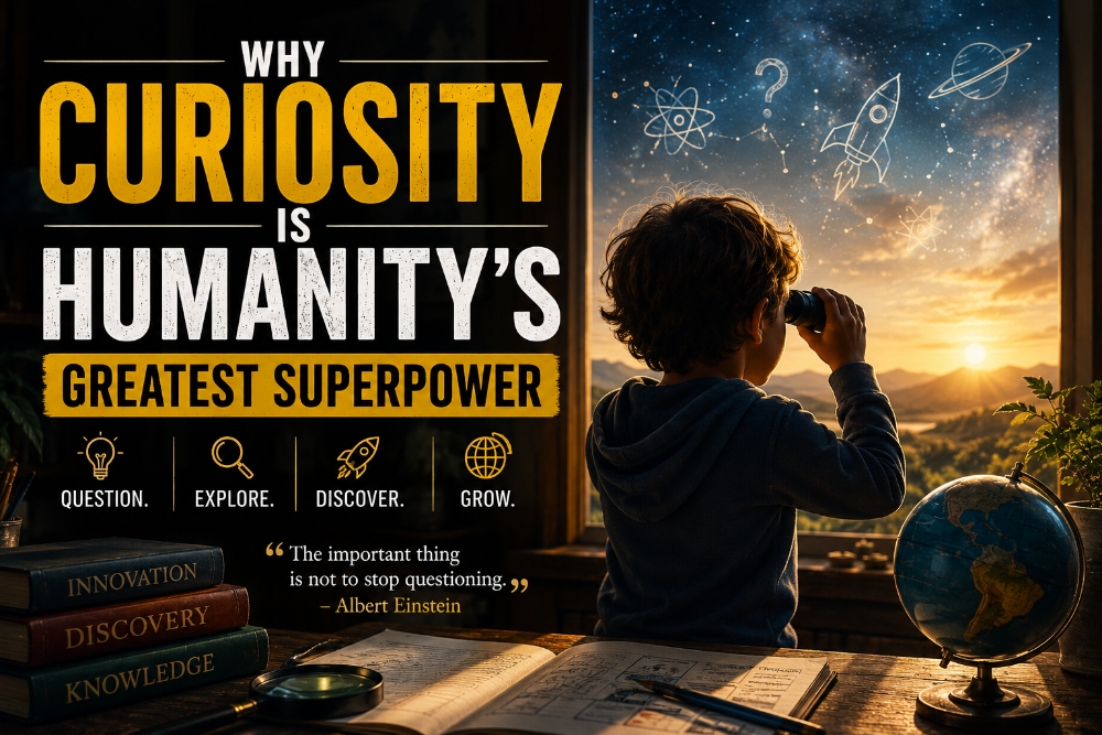 Why Curiosity Is Humanity's Greatest Superpower