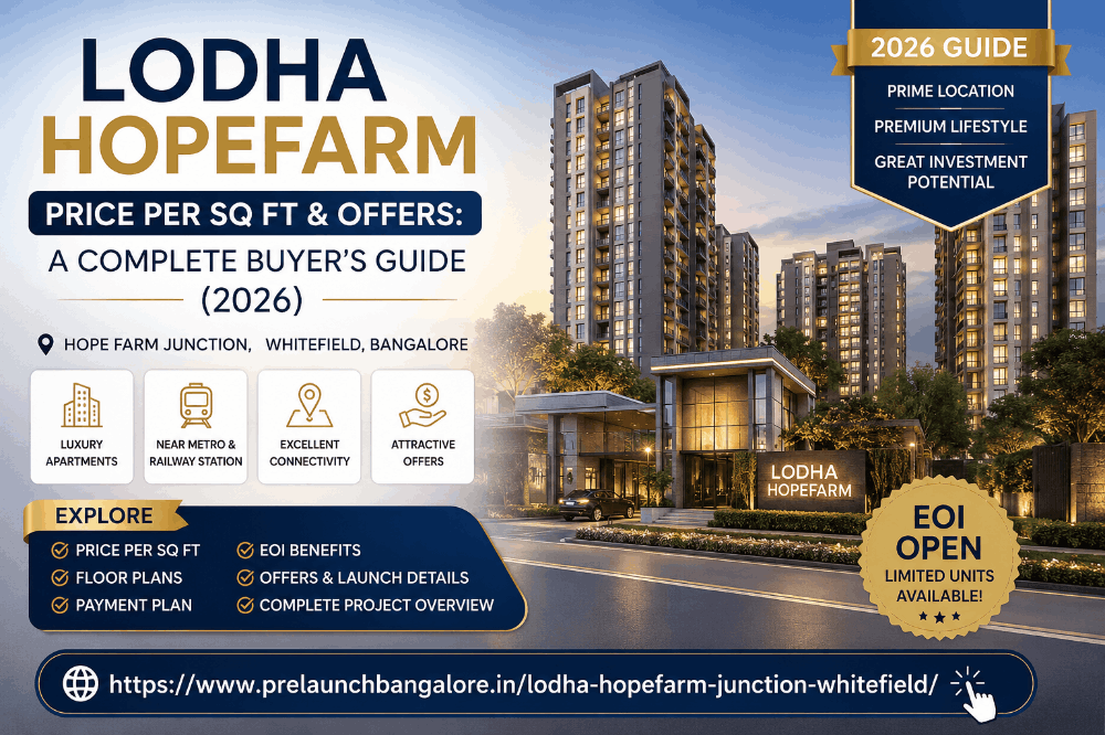 What Makes Lodha Hopefarm Different from Other Whitefield Projects?