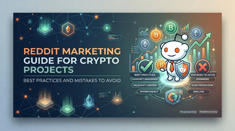 Reddit Marketing Guide for Crypto Projects: Best Practices and Mistakes to Avoid