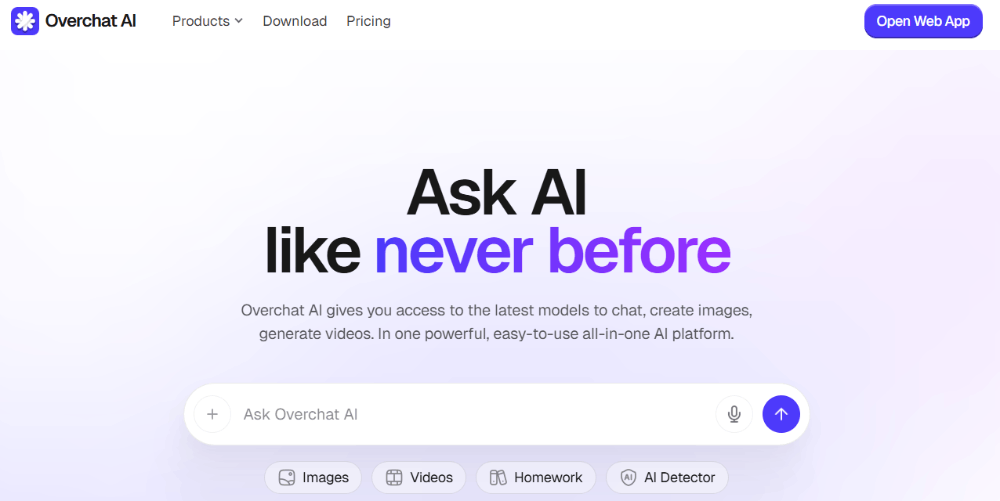 Create AI Videos in Seconds: Sora 2, Veo 3, Runway & More Inside Overchat AI