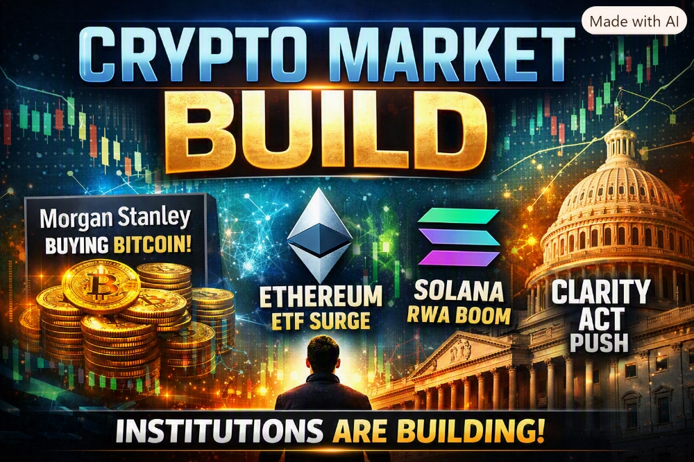 WHILE BITCOIN CONSOLIDATES, THE INSTITUTIONAL MACHINE KEEPS TURNING"