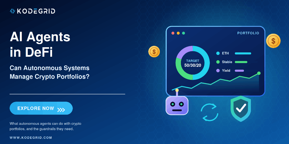 AI Agents in DeFi: Can Autonomous Systems Manage Crypto Portfolios?