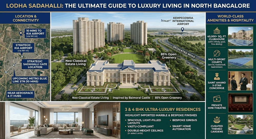 Lodha Sadahalli: The Ultimate Guide to Luxury Living in North Bangalore