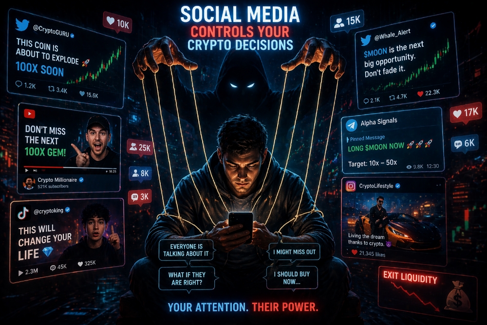 How Social Media Controls Your Crypto Decisions