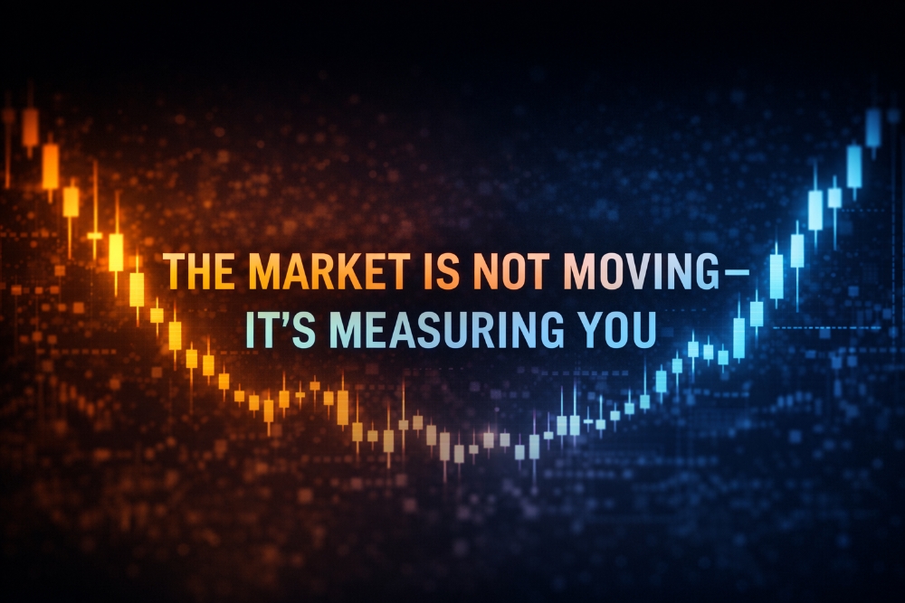 The Market Is Not Moving, It’s Measuring You