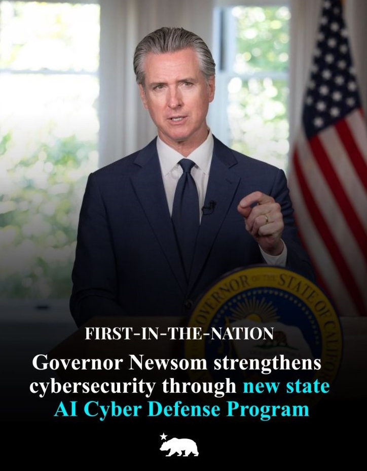 California Announces AI Cyber Defense Program