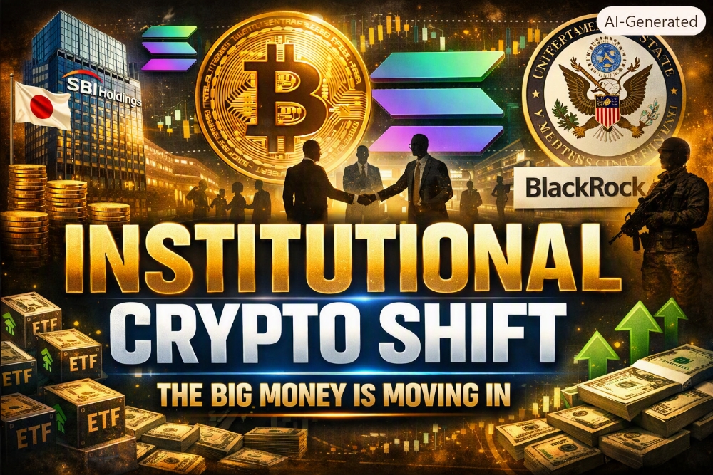 WHILE YOU WERE WATCHING THE PRICE, INSTITUTIONS WERE BUILDING AN EMPIRE"