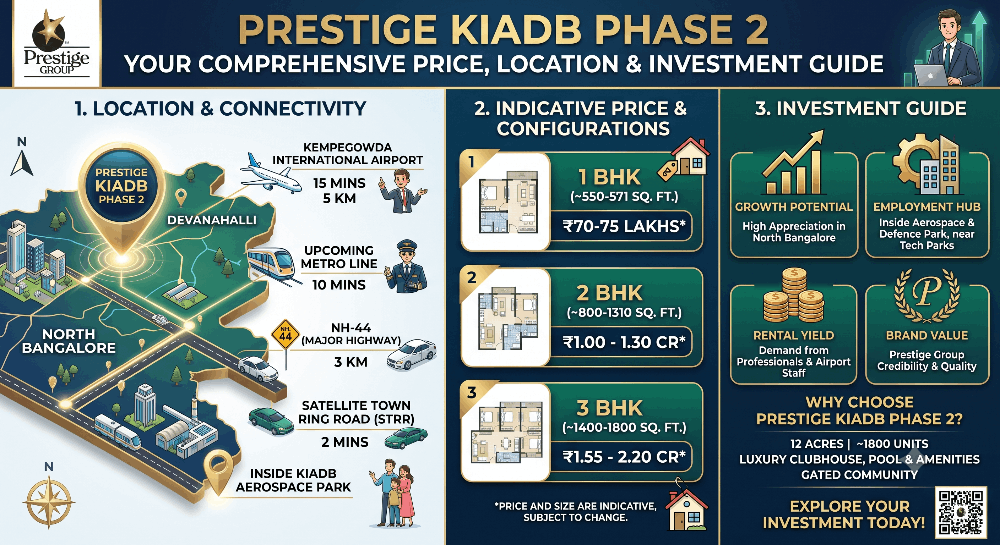 Prestige KIADB Phase 2: Price, Location & Investment Guide