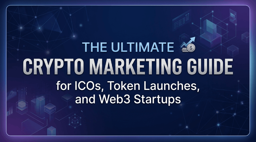 The Ultimate Crypto Marketing Guide for ICOs, Token Launches, and Web3 Startups
