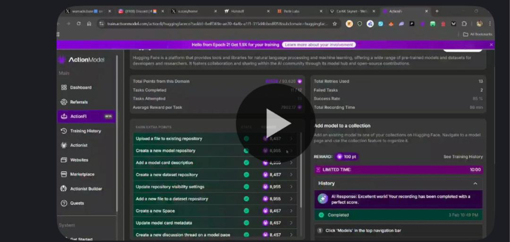 Most people are overlooking how the tiers on @ActionModelAI actually work.