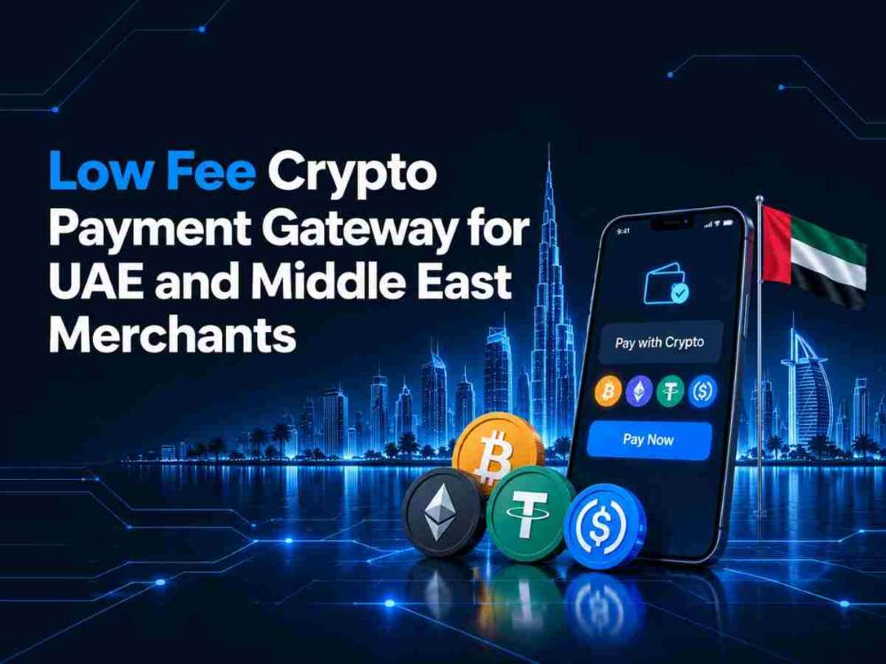 Low Fee Crypto Payment Gateway for UAE and Middle East Merchants