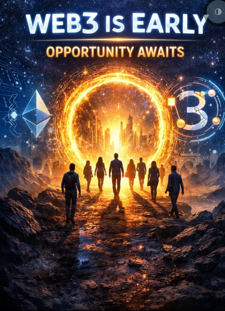 Web3 Is Early — And That’s Why It Can Become a Powerful Opportunity for Millions