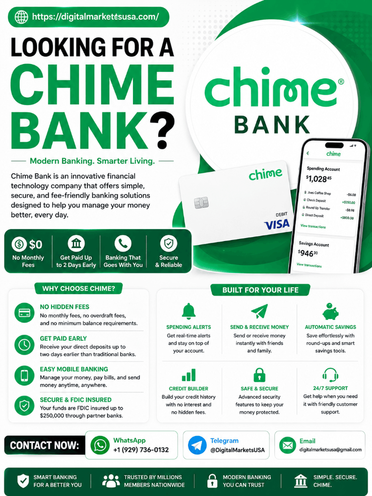 07 Expert Tips for Buy Verified Chime Bank Accounts in 2027