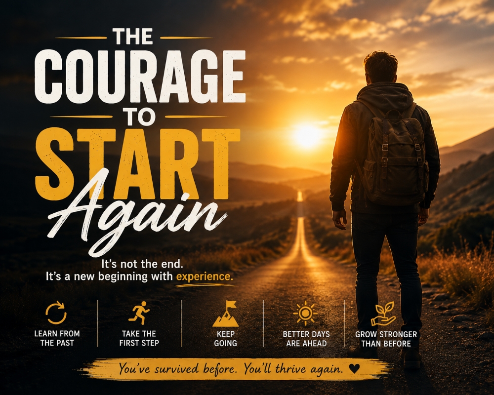 The Courage to Start Again