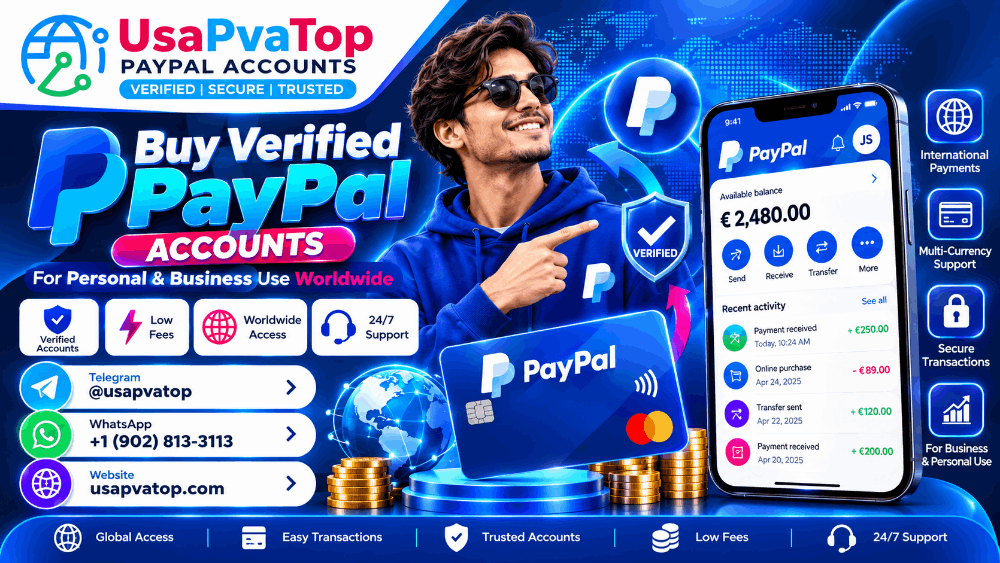 7 Best Place To Buy Verified PayPal Accounts in USA