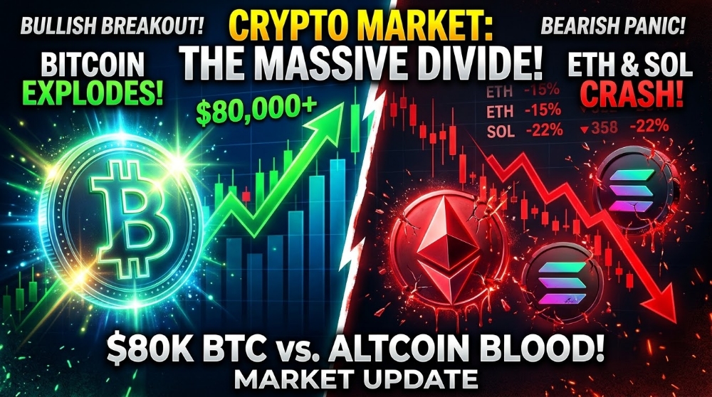 BITCOIN RECLAIMS $80K AS MORGAN STANLEY CALLS THE CORRECTION OVER — BUT ETHEREUM AND SOLANA ARE BLEE